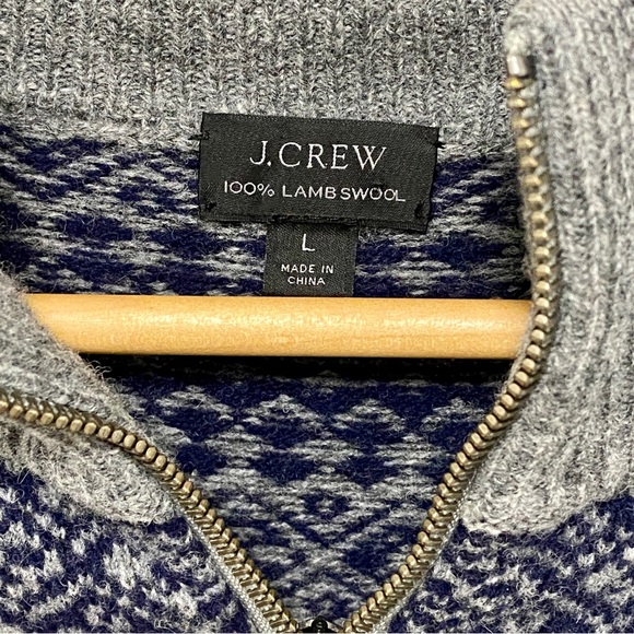 J. Crew Lambswool Large sweater - Picture 3 of 7